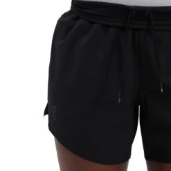 On Running On 5 Inch Running Shorts Women - Black -On Running Sales Store on running 5 inch running shorts women black 11 1279058