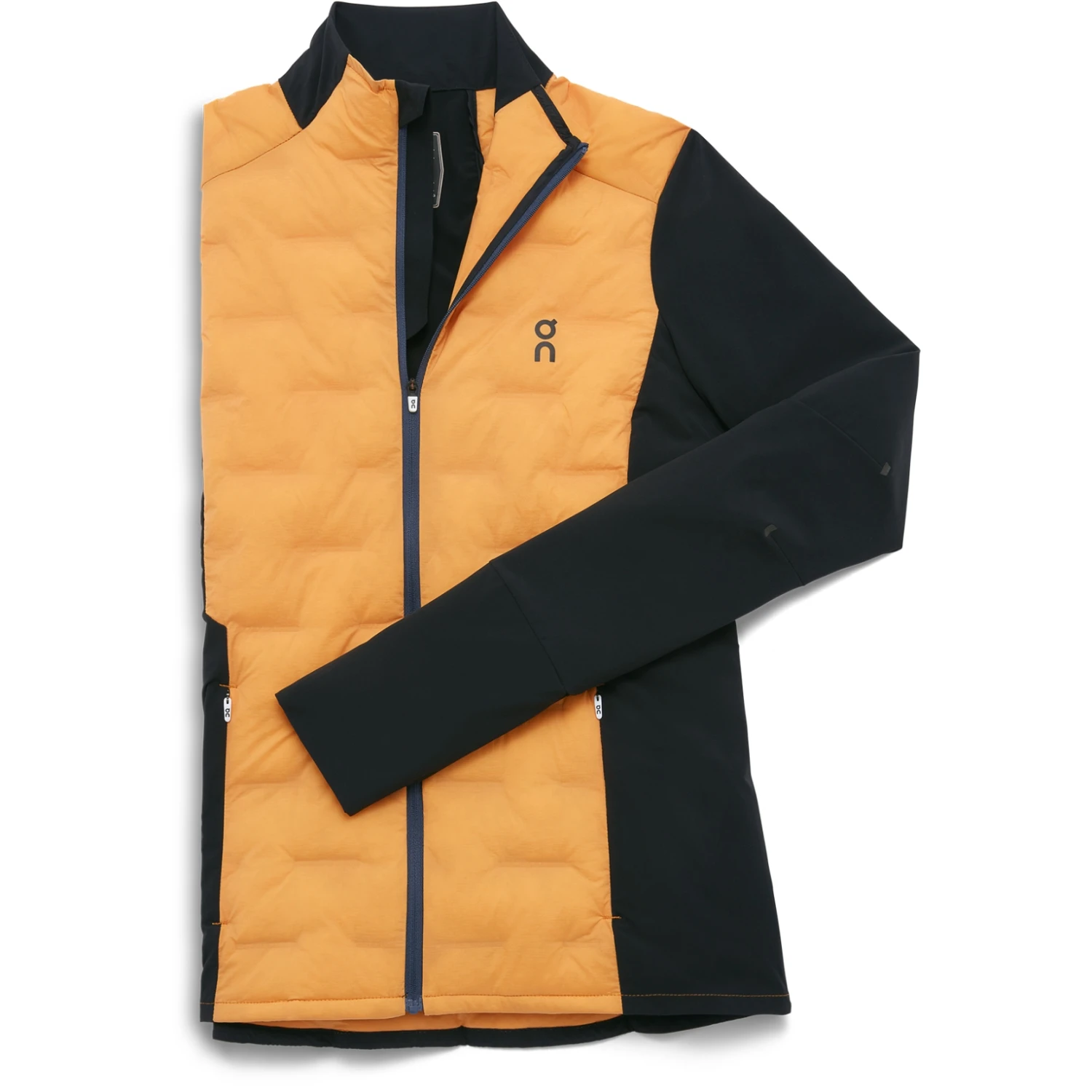 On Running On Climate Jacket Women - Mango & Black 6 On Running On Climate Jacket Women - Mango & Black - Image 4