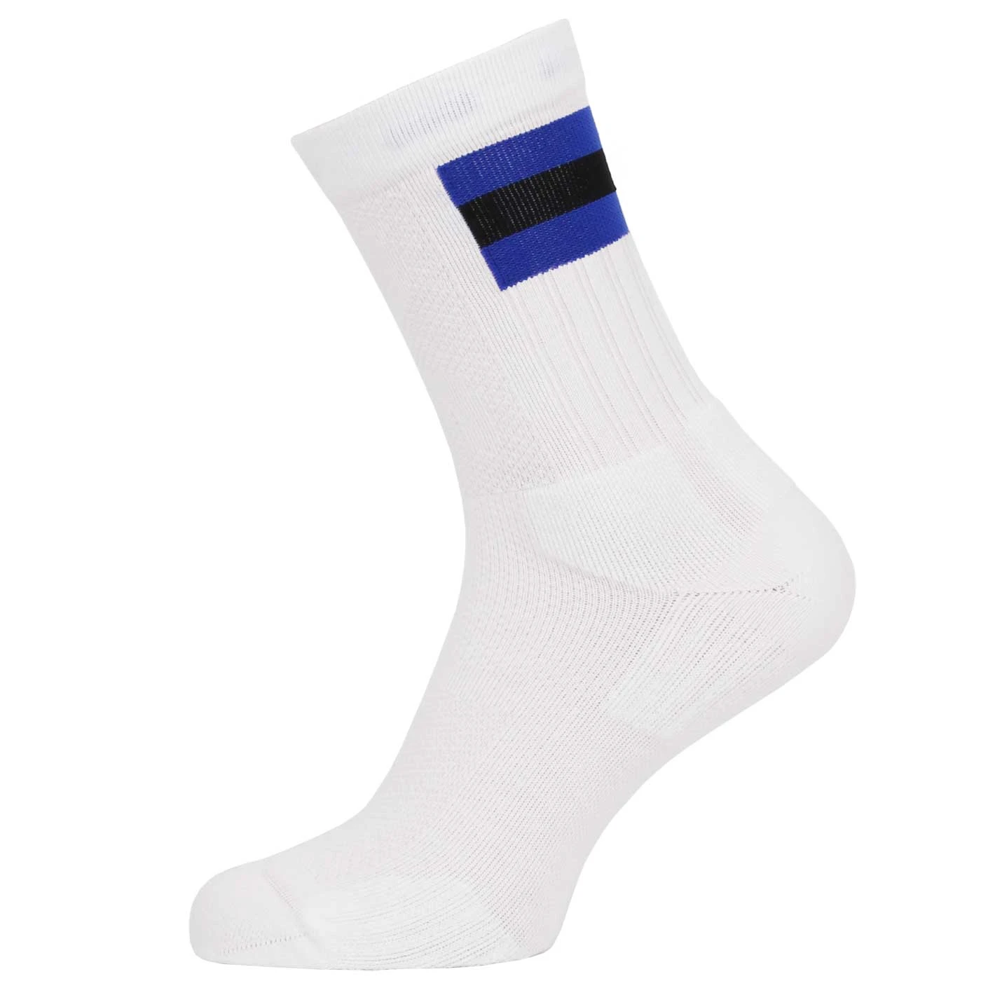 On Running On Tennis Sock - White & Indigo 3 On Running On Tennis Sock - White & Indigo