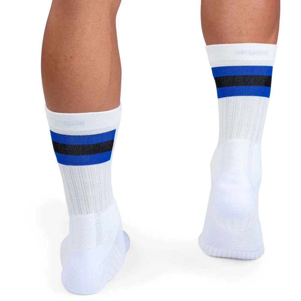 On Running On Tennis Sock - White & Indigo 5 On Running On Tennis Sock - White & Indigo - Image 3