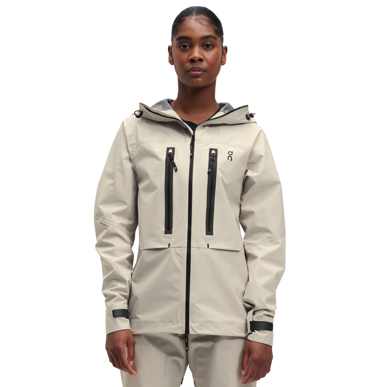On Running On Storm Jacket Women - Pearl 3 On Running On Storm Jacket Women - Pearl