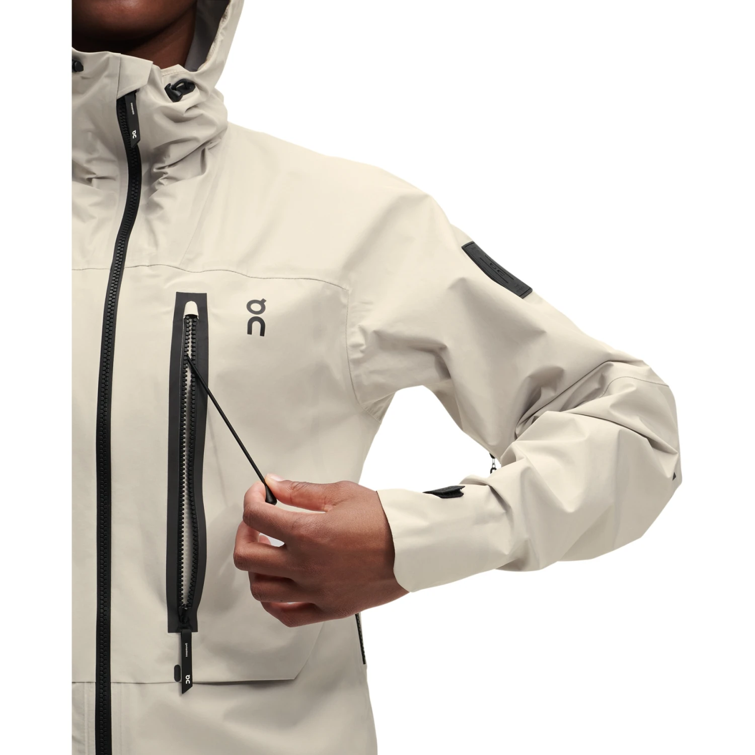 On Running On Storm Jacket Women - Pearl 7 On Running On Storm Jacket Women - Pearl - Image 5