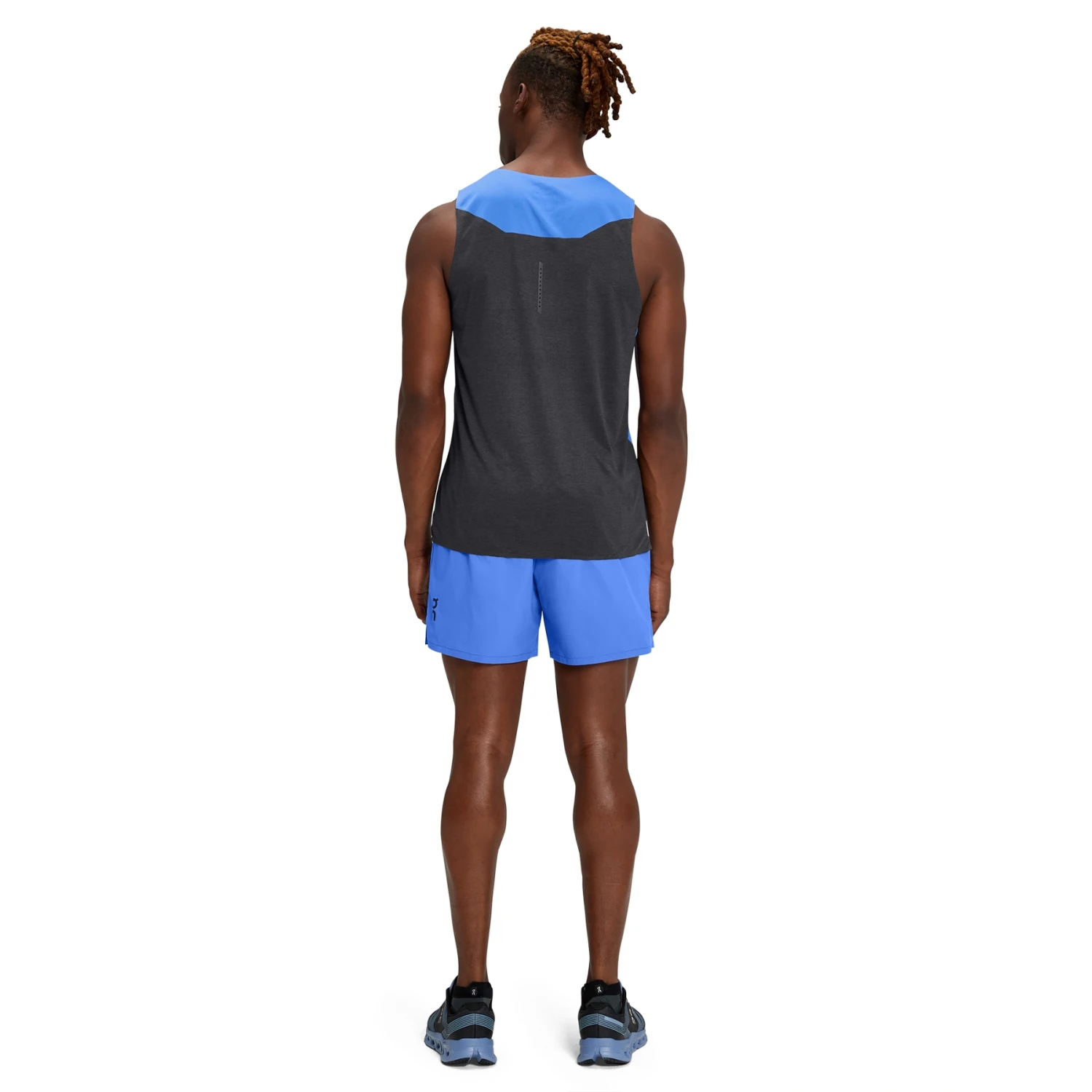 On Running On Tank-T Running Shirt - Cobalt & Black 5 On Running On Tank-T Running Shirt - Cobalt & Black - Image 3