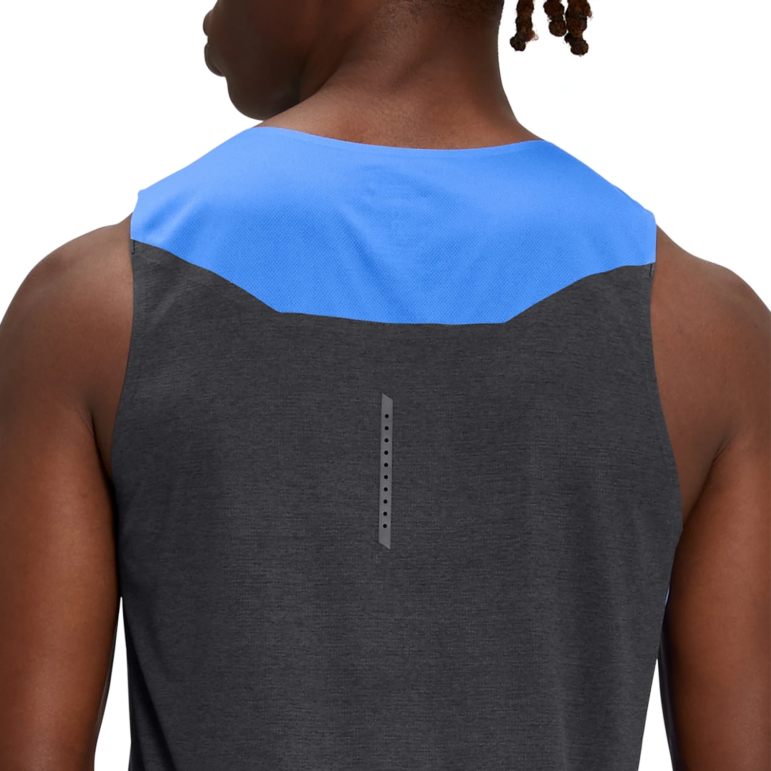On Running On Tank-T Running Shirt - Cobalt & Black 7 On Running On Tank-T Running Shirt - Cobalt & Black - Image 5