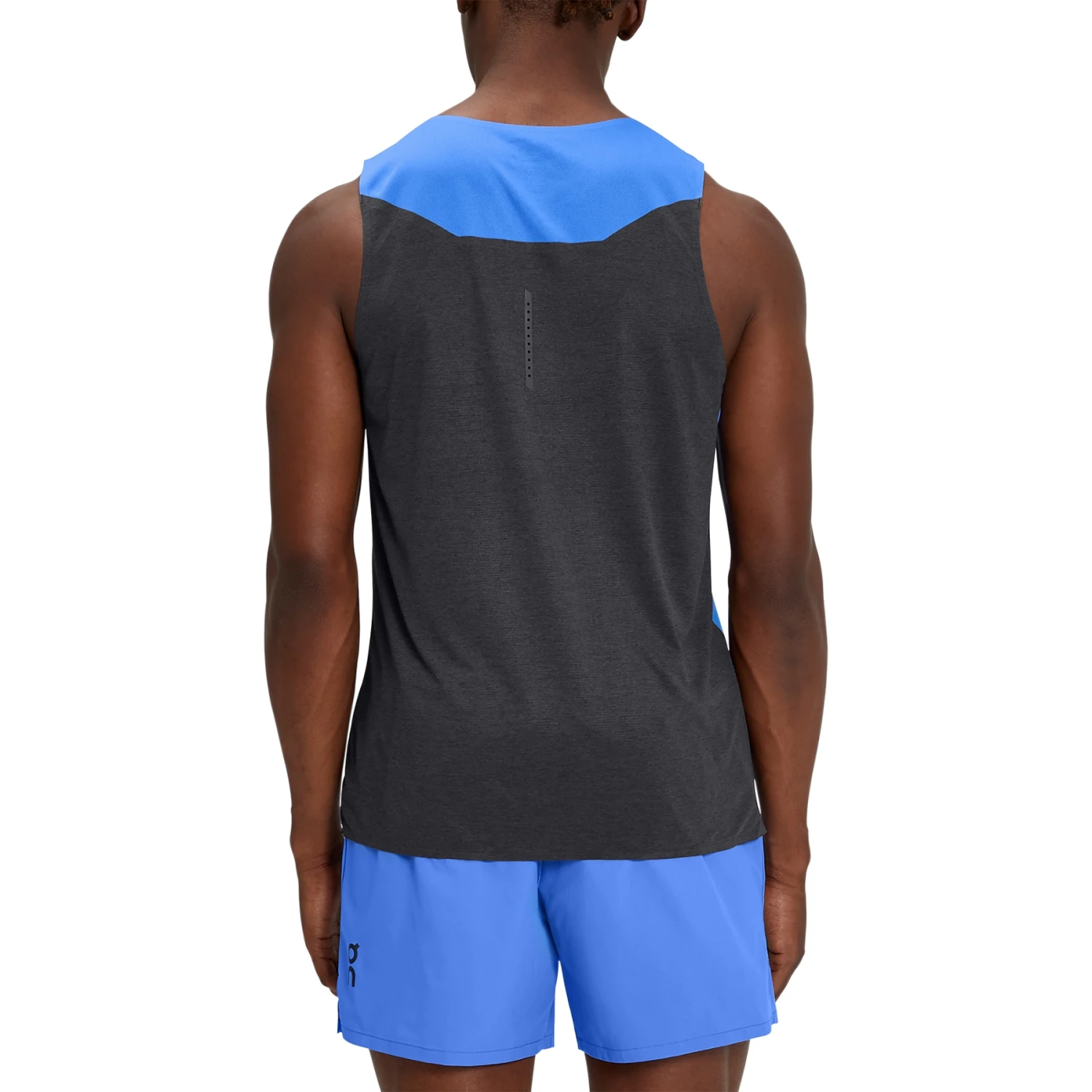 On Running On Tank-T Running Shirt - Cobalt & Black 8 On Running On Tank-T Running Shirt - Cobalt & Black - Image 6