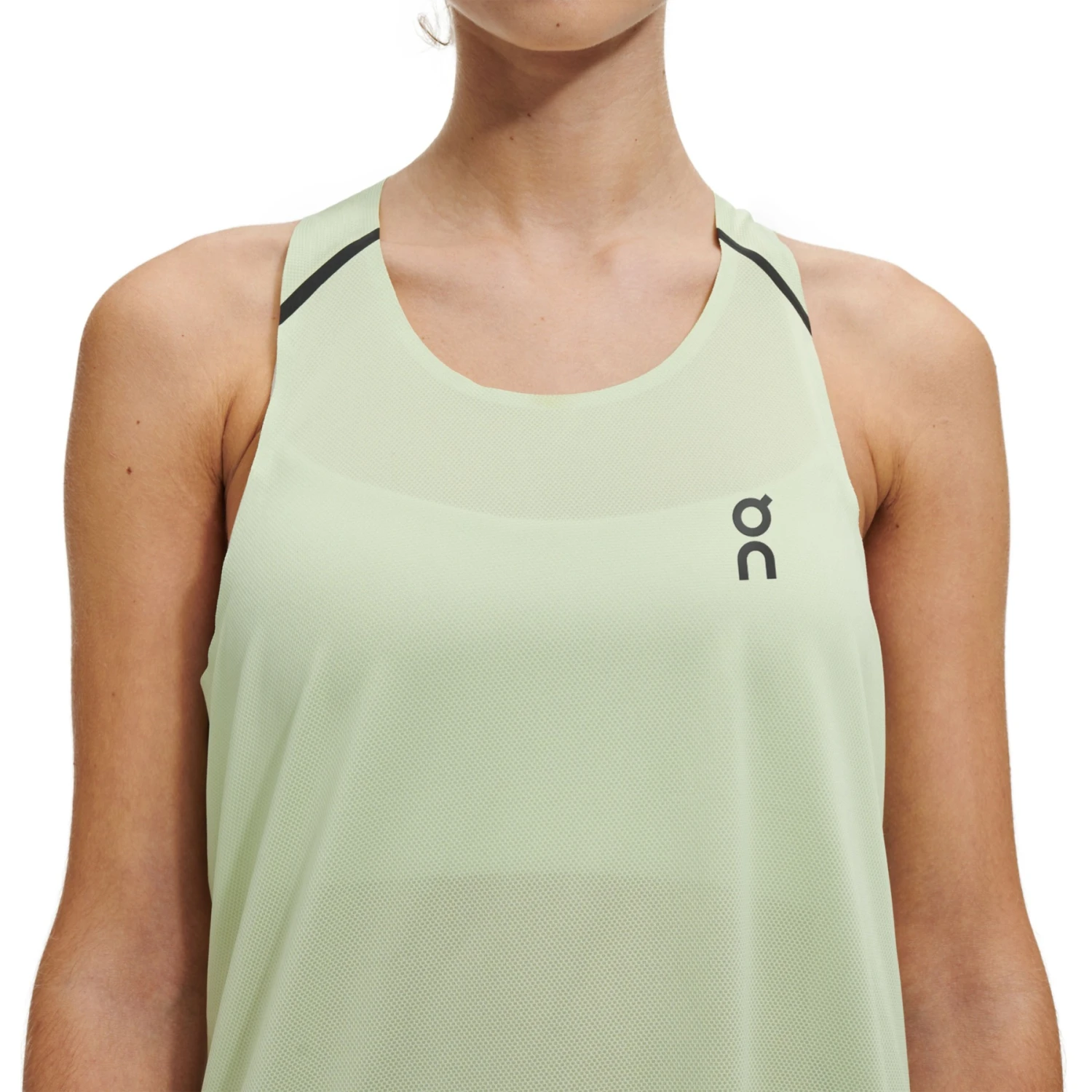 On Running On Tank-T Women Running Shirt - Meadow & Glacier 6 On Running On Tank-T Women Running Shirt - Meadow & Glacier - Image 4