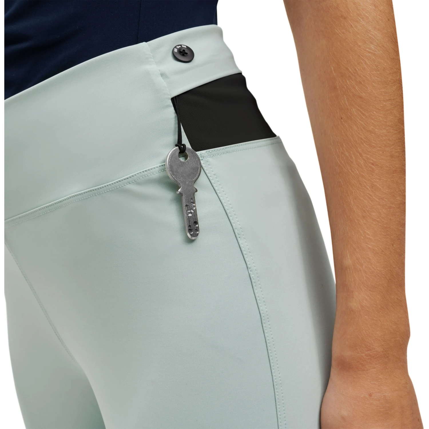 On Running On Tights Long Women - Sea 8 On Running On Tights Long Women - Sea - Image 6