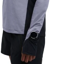 On Running On Trail Breaker Women Long Sleeve Running Shirt - Granite & Black -On Running Sales Store on trail breaker women long sleeve running shirt granite black 8 1278781