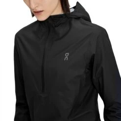 On Running On Waterproof Anorak Women - Black -On Running Sales Store on waterproof anorak women black 4 1430427