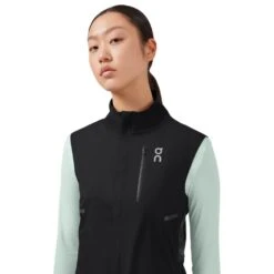 On Running On Weather Vest Women - Black -On Running Sales Store on weather vest women black 5 949079